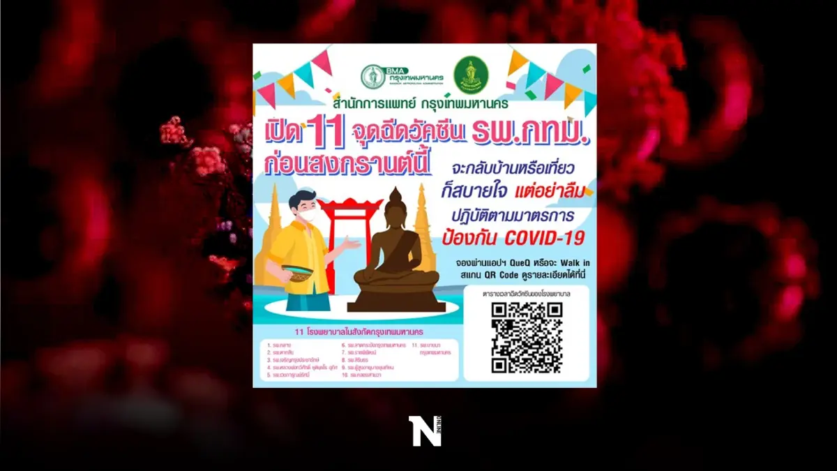 เช็กจุดฉีดวัคซีนโควิด เข็ม 1-3 ในพื้นที่กทม.มีที่ไหนบ้าง