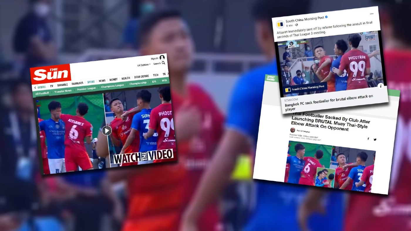 สื่อนอกแห่ตีข่าว "อิศเรศ" ใช้วิชามวยไทยใส่คู่แข่ง