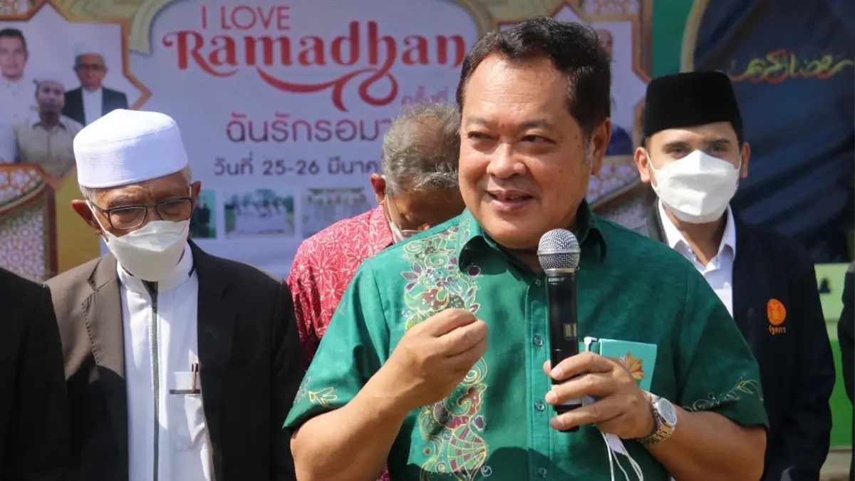 "ทวี สอดส่อง" ร่วมกิจกรรมชาวตากใบ หนุนพัฒนาจังหวัดชายแดน