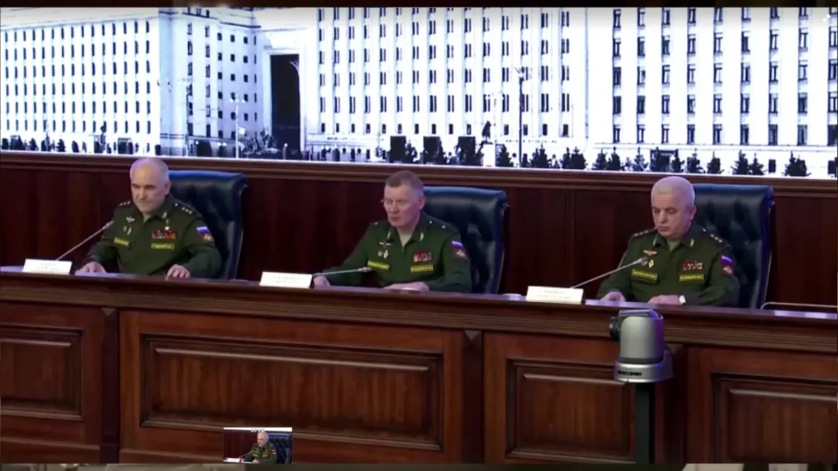 รัสเซียเผย เป้าหมายสงครามระยะแรกสำเร็จแล้ว รัสเซียเผย เป้าหมายสงครามระยะแรกสำเร็จแล้ว
