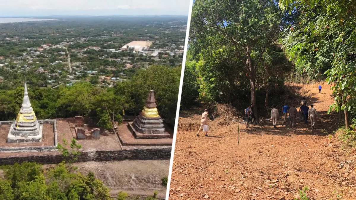 นายทุนพบตร.อ้างถมดินสร้างถนนให้ชาวบ้าน “บรรจง นะแส” ขย่มทวงคืนโบราณสถาน