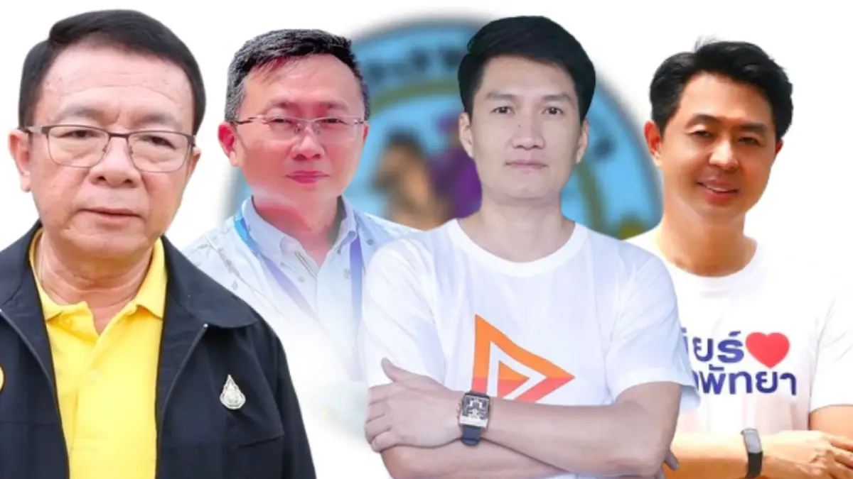 "เลือกตั้ง" "นายกเมืองพัทยา" คึกคัก 4 ผู้สมัคร จับเบอร์สู้ศึก