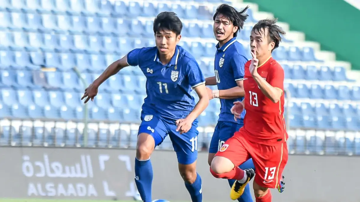 สุดต้าน! "ช้างศึก U23" พ่ายจีน 2-4 ศึก "ดูไบ คัพ"
