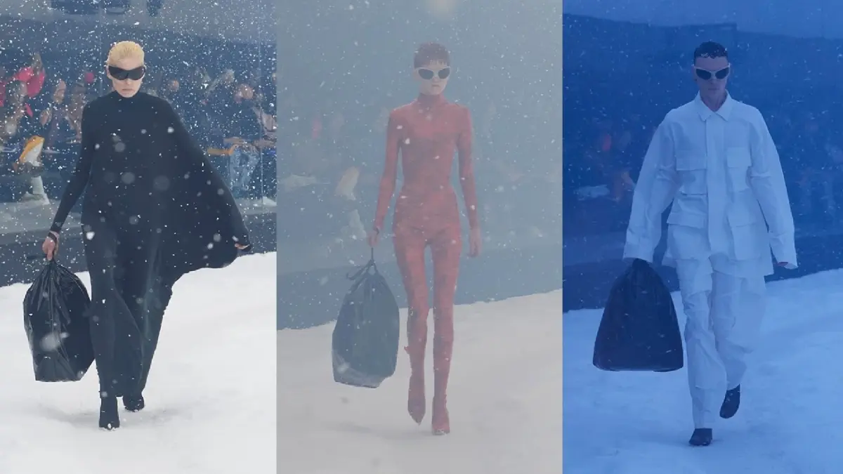 แฟชั่นโชว์ที่ทรงพลังต้านสงครามของ Balenciaga