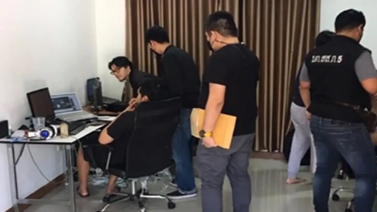 ทลายพนัน​ออนไลน์​กลางเมืองเชียงใหม่​