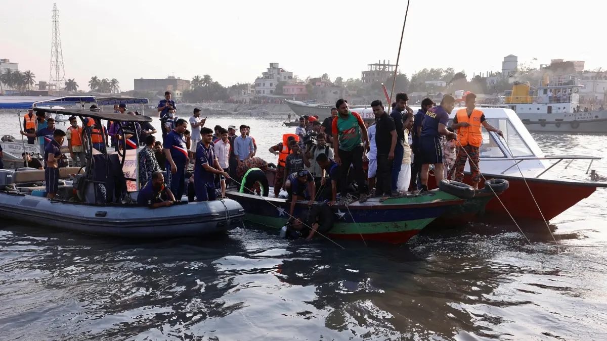"บังคลาเทศ"สลด! เรือข้ามฟากล่มหลังชนเรือสินค้า ดับอย่างน้อย 6 ราย
