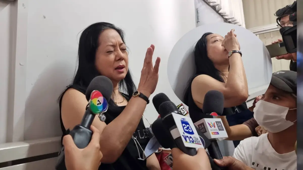 "แม่แตงโม"  เป็นลมคาโรงพัก เครียดสื่อรุมถาม ยันจ้างทนายต่อแม้มีคดีฉ้อโกง