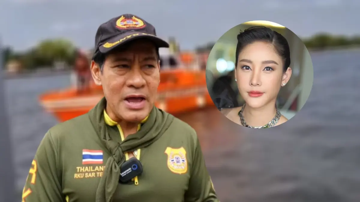 ญาติทำพิธีอัญเชิญดวงวิญญาณ "แตงโม นิดา" จุดที่พบศพกลางแม่น้ำ ญาติทำพิธีอัญเชิญดวงวิญญาณ "แตงโม นิดา" จุดที่พบศพกลางแม่น้ำ