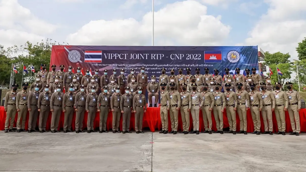 ตำรวจไทย-กัมพูชา ร่วมฝึกการอารักขา วีไอพี ตำรวจไทย-กัมพูชา ร่วมฝึกการอารักขา วีไอพี