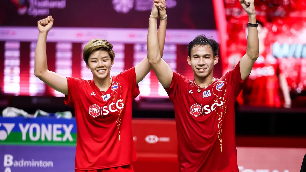 ลุ้นแชมป์อีกครั้ง! "บาส-ปอป้อ" ทะลุชิงแบดเยอรมันโอเพ่น ลุ้นแชมป์อีกครั้ง! "บาส-ปอป้อ" ทะลุชิงแบดเยอรมันโอเพ่น