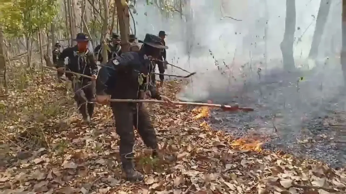 เฝ้าระวังไฟป่า“ดอยหลวงเชียงดาว-ดอยสุเทพ”