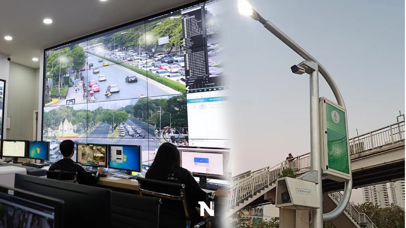 กทม. ติดกล้อง CCTV แล้ว 62,217 ตัว เสริมความปลอดภัยให้คนกรุงเทพ