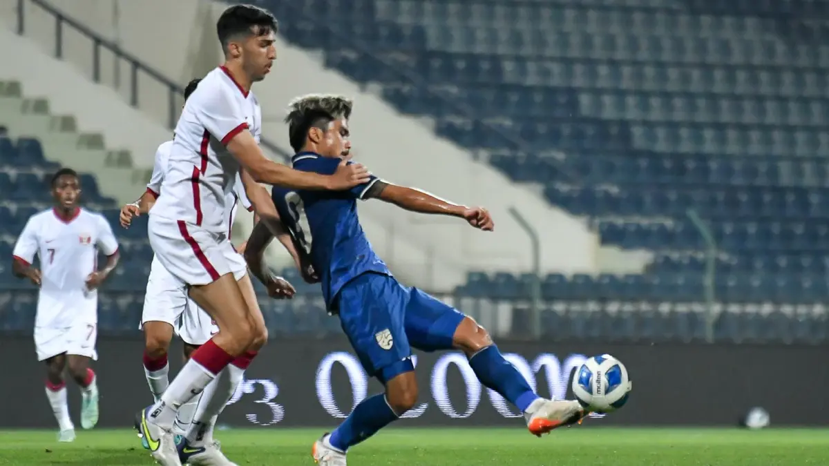 "ช้างศึกU23"พ่ายกาตาร์0-1"โค้ชโย่ง"ขอโทษแฟน-แจงเรื่องเลือก 11 ตัวจริง "ช้างศึกU23"พ่ายกาตาร์0-1"โค้ชโย่ง"ขอโทษแฟน-แจงเรื่องเลือก 11 ตัวจริง