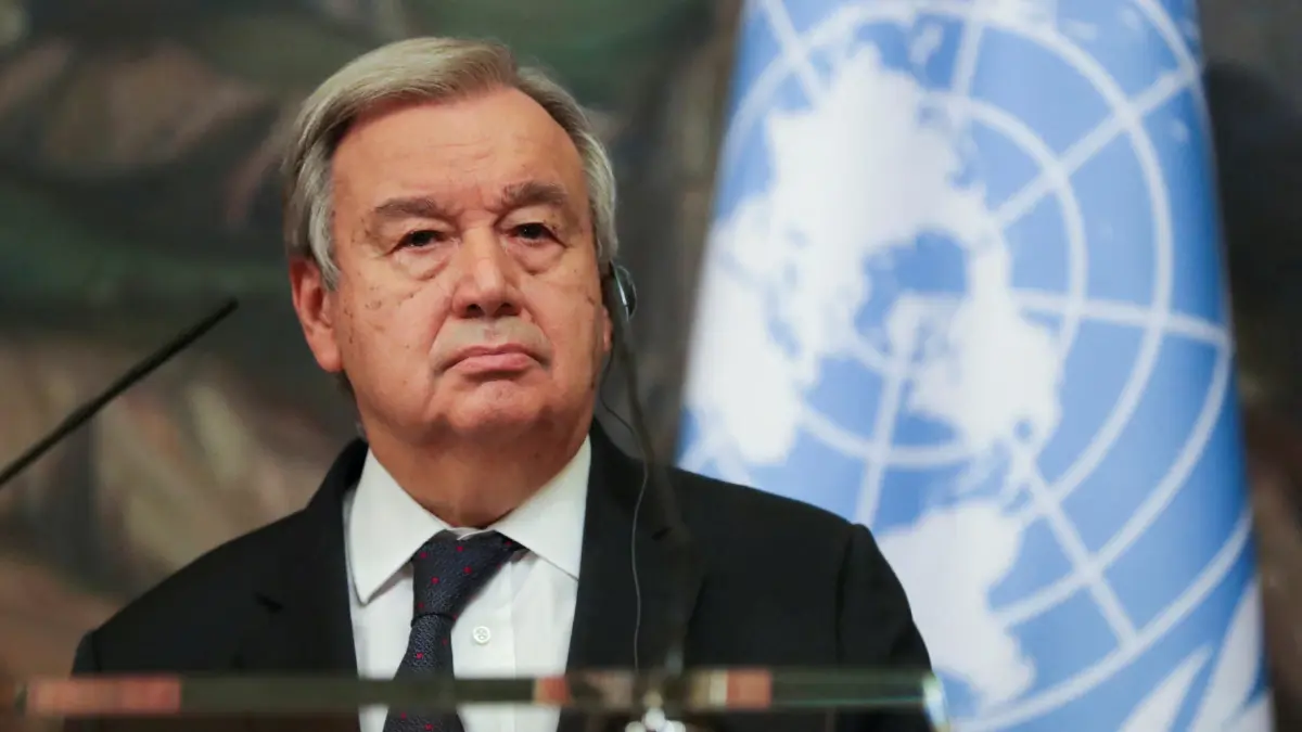 เลขาฯ UN เยือนมอสโก พบปูตินเรื่องวิกฤตยูเครน