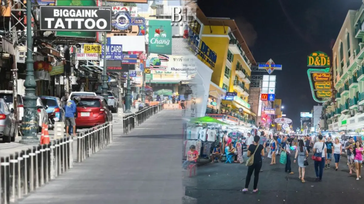 'ถนนข้าวสาร' เริ่มฟื้นตัวดีขึ้นหลังรัฐบาลเปิดประเทศ 'ถนนข้าวสาร' เริ่มฟื้นตัวดีขึ้นหลังรัฐบาลเปิดประเทศ