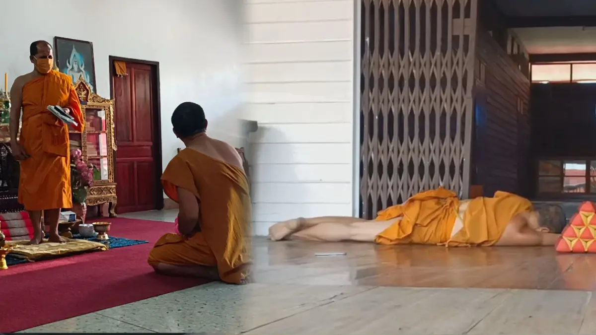 จับสึกแล้ว พระเมาฉลองสงกรานต์ หลับคาผ้าเหลือง จับสึกแล้ว พระเมาฉลองสงกรานต์ หลับคาผ้าเหลือง