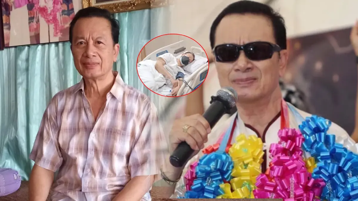 แห่ส่งกำลังใจ "ศรชัย เมฆวิเชียร" ลูกทุ่งรุ่นใหญ่ ล้มป่วยเข้ารพ. แห่ส่งกำลังใจ "ศรชัย เมฆวิเชียร" ลูกทุ่งรุ่นใหญ่ ล้มป่วยเข้ารพ.