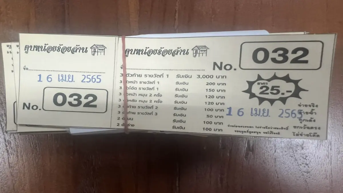 ตำรวจรวบสาวเชียงใหม่หัวใสพิมพ์หวยขาย ตำรวจรวบสาวเชียงใหม่หัวใสพิมพ์หวยขาย