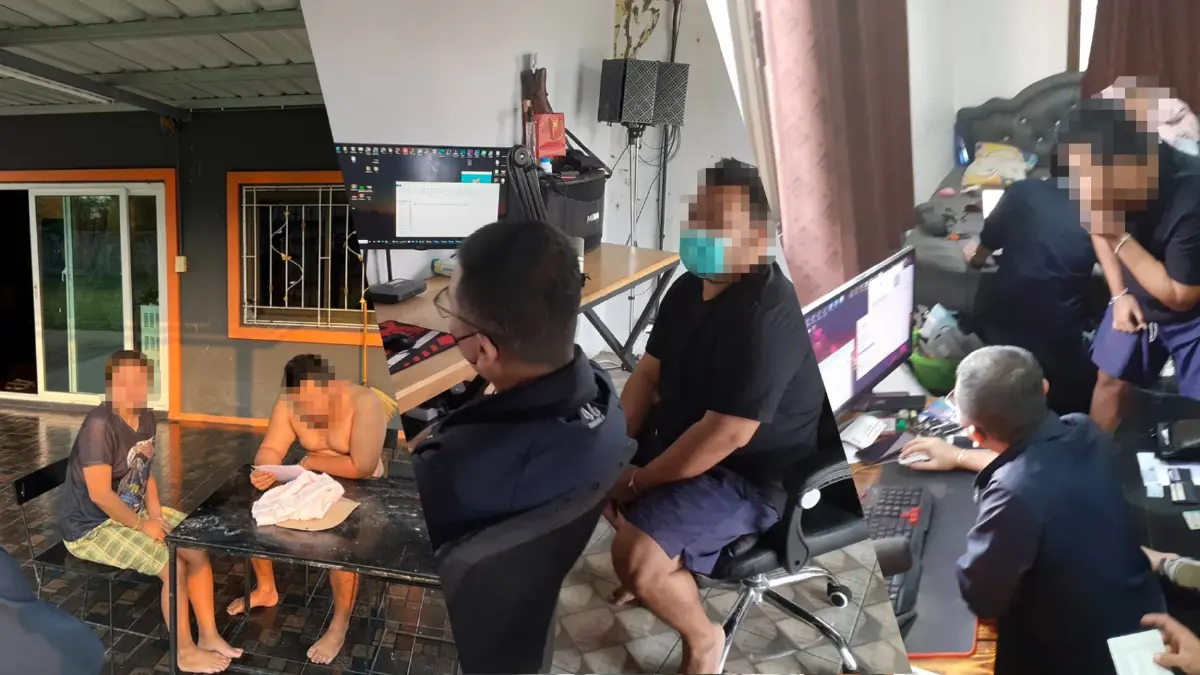 บุกทลายเว็บพนัน “betflikdc.com”กลางตลาด เมืองสุรินทร์