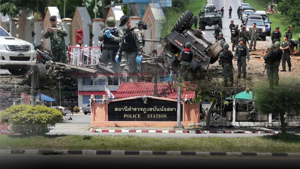 เด้ง "ผกก.บันนังสตา" เซ่นบึ้ม ตร.ดับ 2 ท่ามกลางข่าวสะพัดรถหุ้มเกราะเก่า