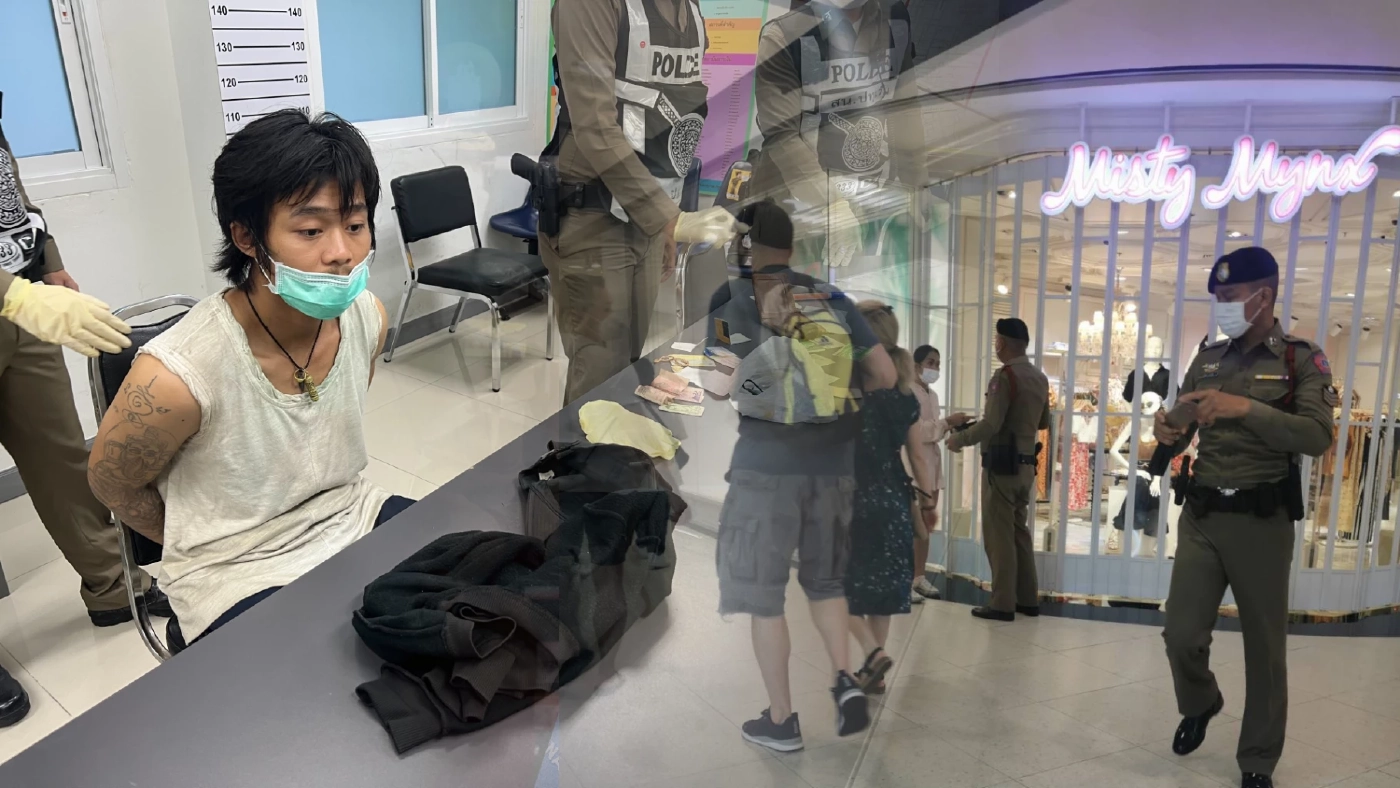 ด่วน! เกิดเหตุชายคลั่งใ​ช้มีดไล่แทงคนในห้างดังย่านราชประสงค์ เจ็บ 2 คน