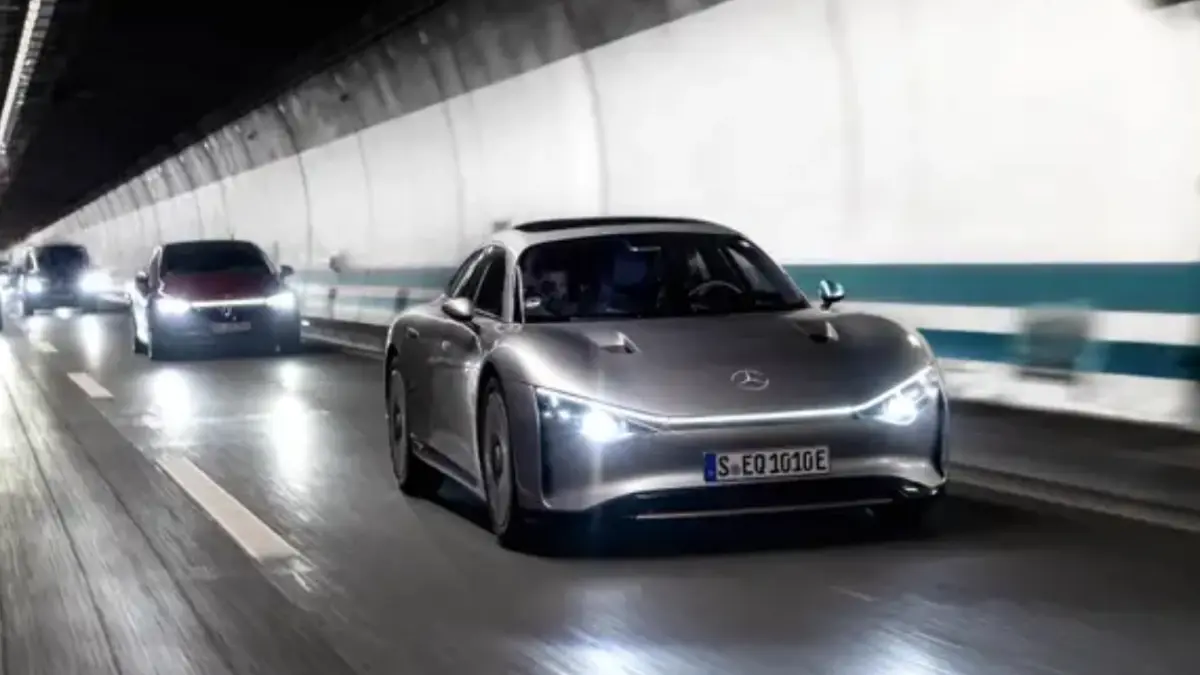 ทดสอบบนถนนจริง Mercedes-Benz Vision EQXX วิ่งได้เกิน 1,000 กิโลเมตร ทดสอบบนถนนจริง Mercedes-Benz Vision EQXX วิ่งได้เกิน 1,000 กิโลเมตร