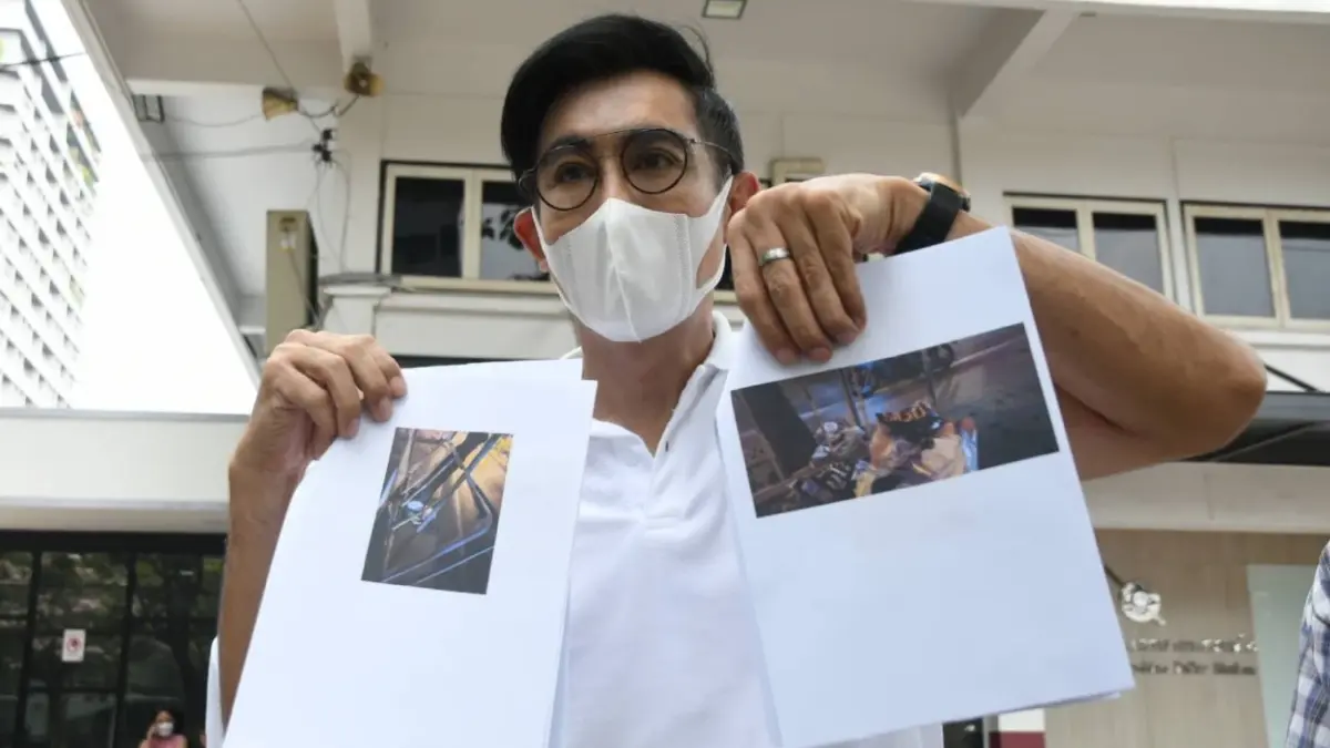 "โดโด้ ยุทธพิชัย" ผู้สมัคร ส.ก.เขตวัฒนา แจ้งความป้ายหาเสียงถูกทำลาย