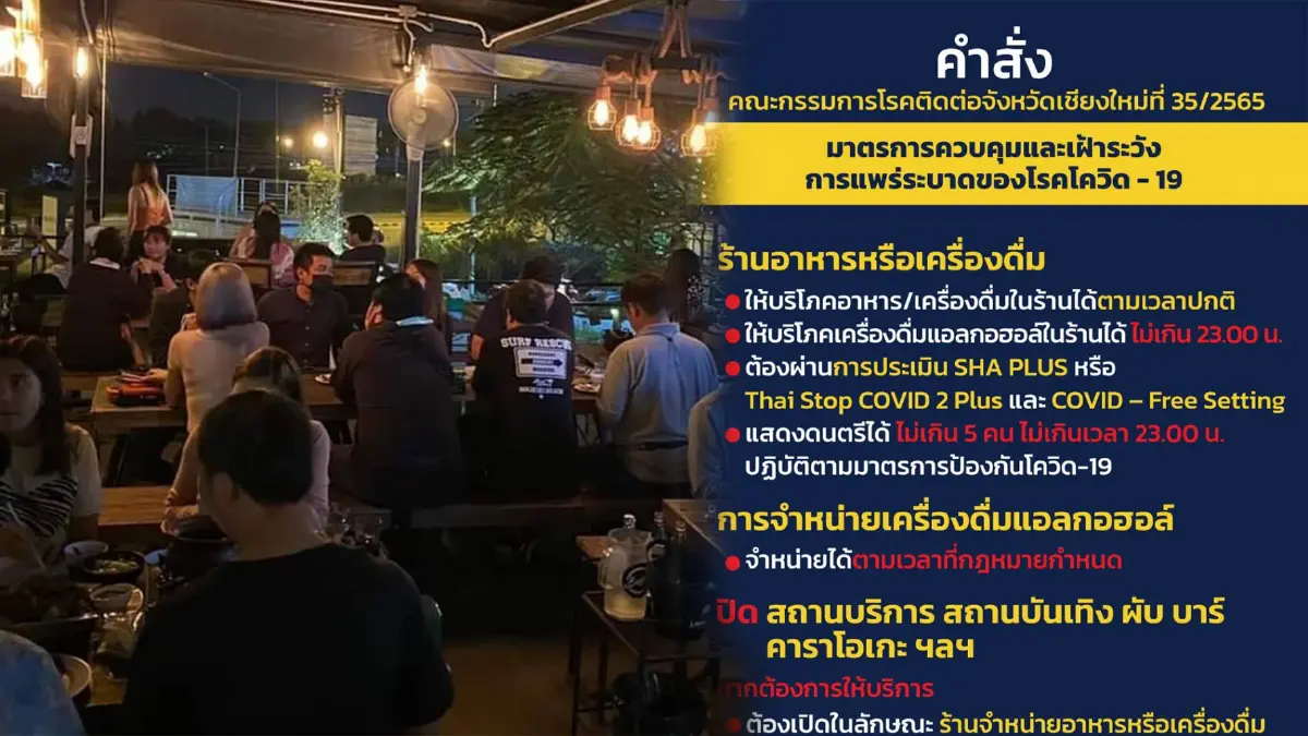 เชียงใหม่ไฟเขียวดื่มได้ทั้งจังหวัดรับสงกรานต์