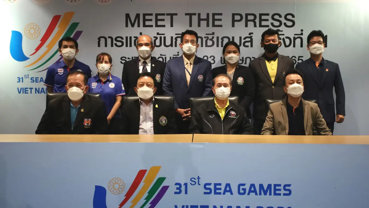 5 สมาคมตั้งเป้า 9 ทอง รวมมีทเดอะเพรสซีเกมส์ 4 หน ทัพไทยมีโอกาสคว้าแล้ว 62 ทอง