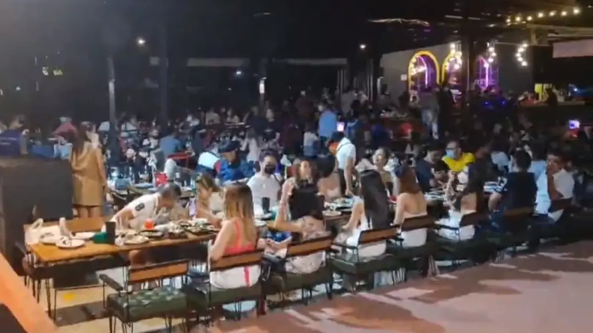 บุกจับร้านฝ่าฝืนนั่งดื่ม-เต้น ไม่สนโควิดระบาด