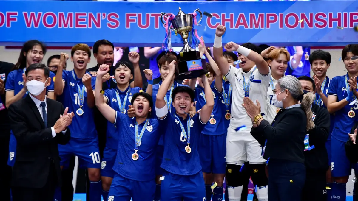 โต๊ะเล็กสาวไทยเจ๊าอินโด1-1ซิวแชมป์ NSDF