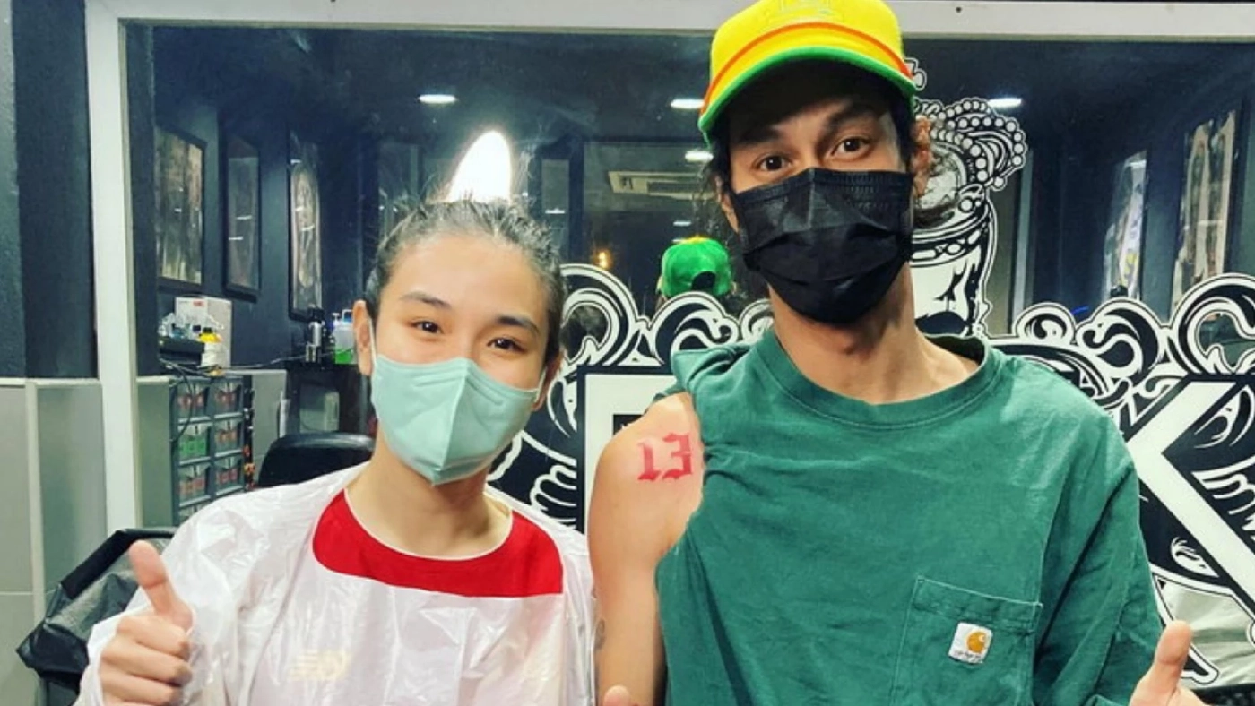 "เบิร์ด" โชว์รอยสักใหม่ฝีมือ "กระติ๊บ" สื่อความหมายซึ้งถึงแตงโม