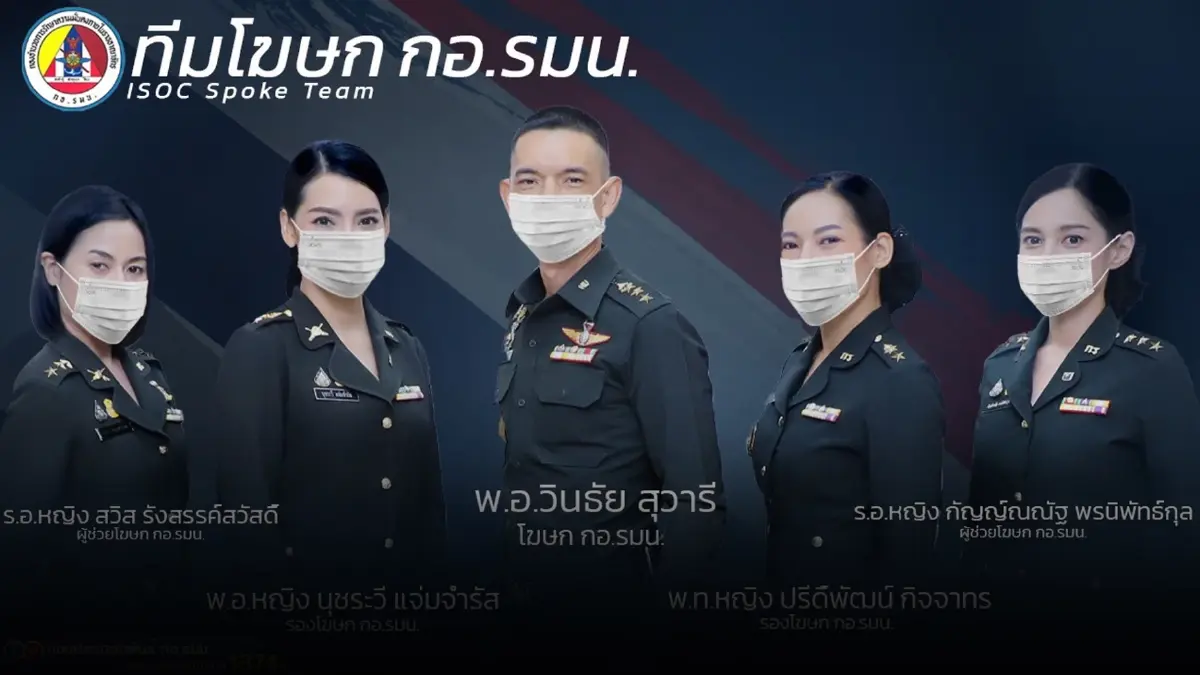 กอ.รมน.ปรับโฉมทีมโฆษก "เสธ.ต๊อด"นำทีม ยกระดับเข้าถึงประชาชนทุกแพลทฟอร์ม กอ.รมน.ปรับโฉมทีมโฆษก "เสธ.ต๊อด"นำทีม ยกระดับเข้าถึงประชาชนทุกแพลทฟอร์ม