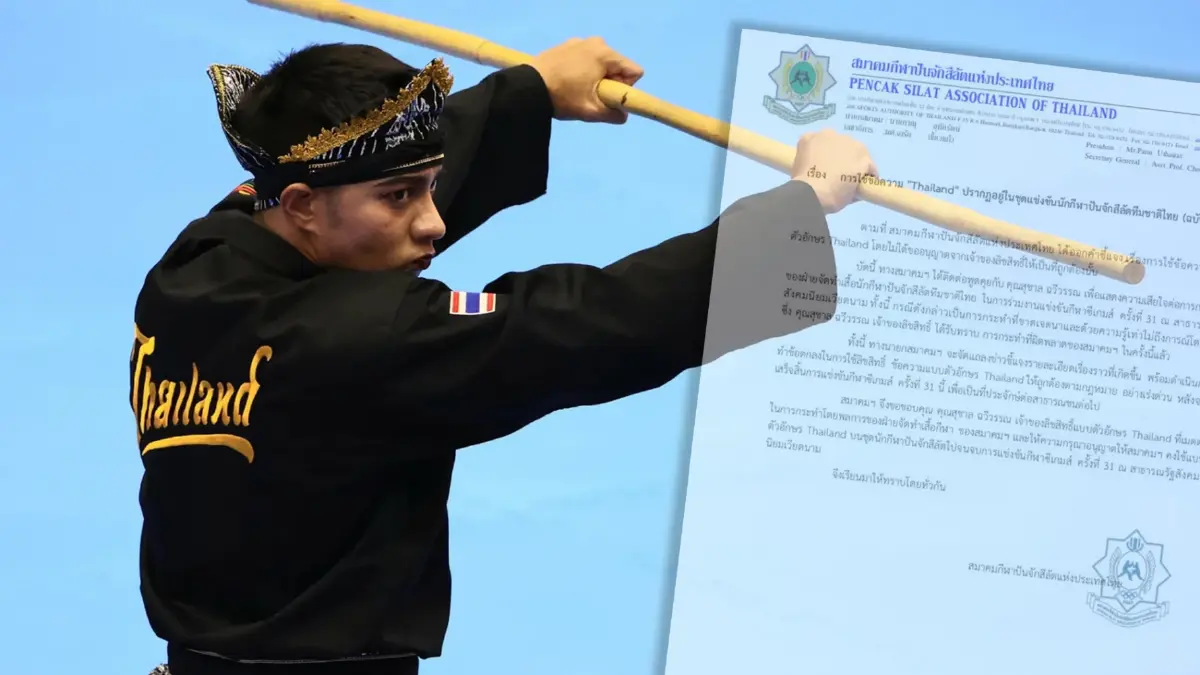 เจ้าของงานออกแบบ "ไทยแลนด์" ไฟเขียวให้ปันจักสีลัตใช้ลุยซีเกมส์ต่อ