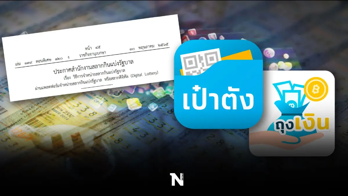 ด่วน !"ราชกิจจาฯ"ประกาศวิธีจำหน่าย"หวยรัฐบาล"ผ่านแพลทฟอร์มเผย 10 ข้อ สำคัญ