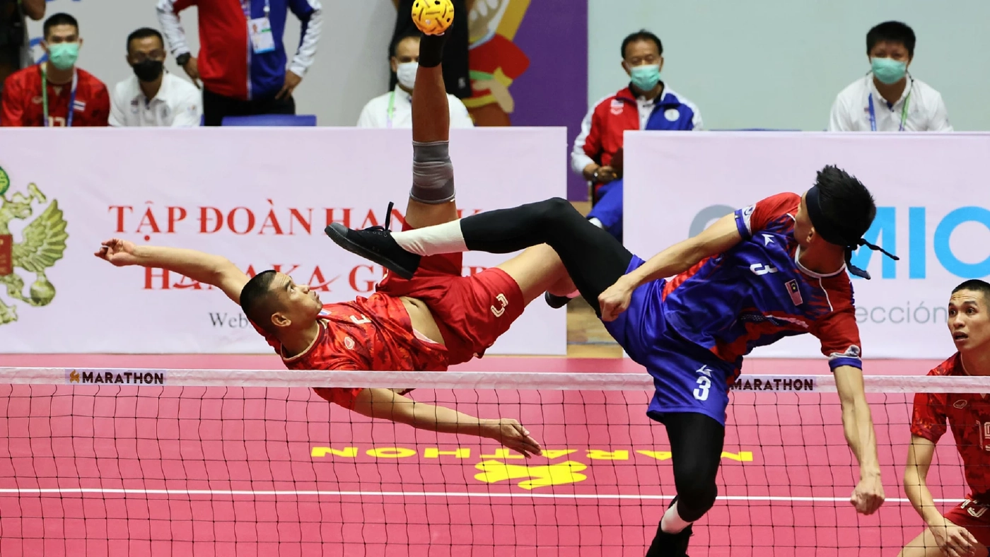 ตะกร้อไทยชนะมาเลย์ 3-0 ทำสถิติไม่แพ้ "เสือเหลือง" 29 ปีติด ตะกร้อไทยชนะมาเลย์ 3-0 ทำสถิติไม่แพ้ "เสือเหลือง" 29 ปีติด