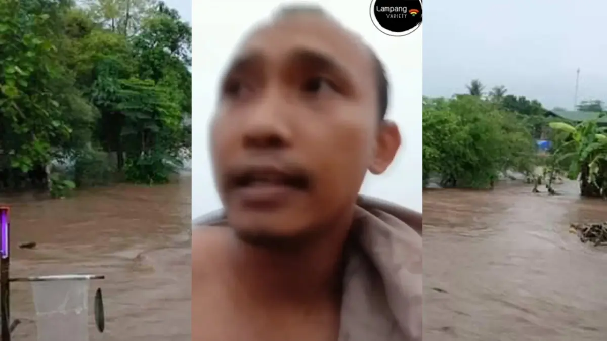 ฝนถล่มภาคเหนือ ลำปาง หนุ่มไลฟ์สดขอความช่วยเหลือหลังหนีน้ำขึ้นหลังคา
