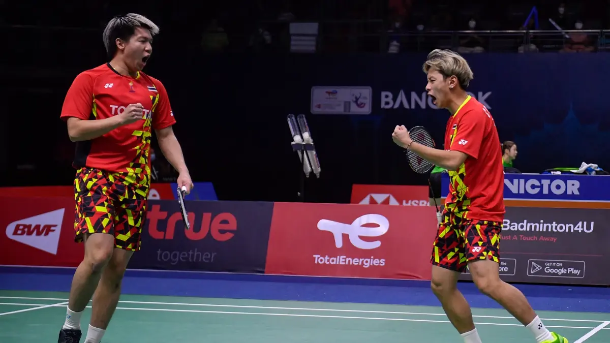 นักแบดหนุ่มไทยต้านไม่ไหวแพ้เกาหลีใต้ 2-3 คู่ศึกโธมัสคัพ