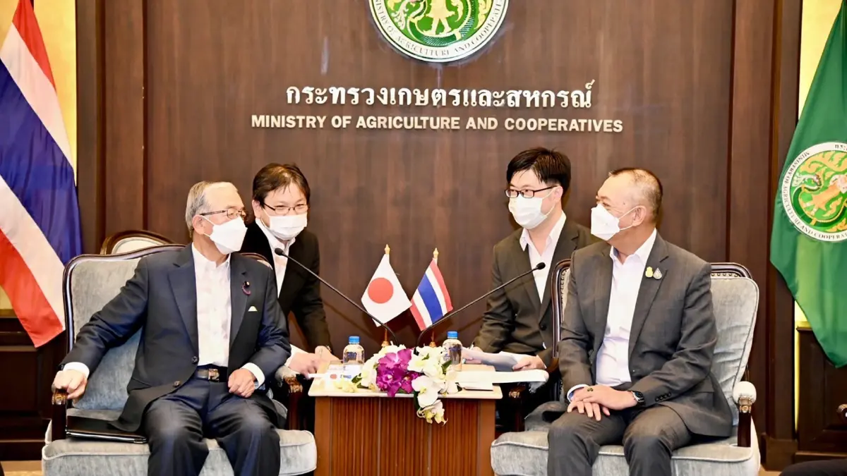 “เฉลิมชัย-เก็นจิโร” ผนึกกำลังหนุนเกษตรไทย-ญี่ปุ่น หมุนเวียน 1.3 แสนล้าน