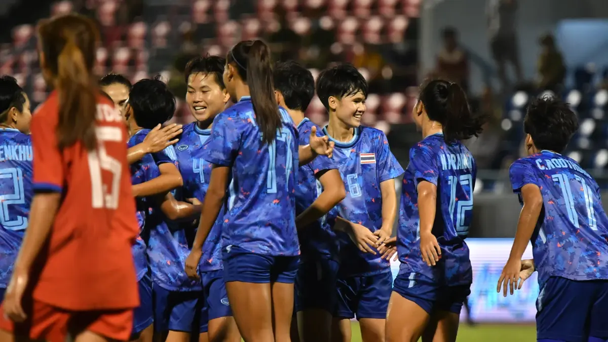 "ธนีกานต์" แฮตทริก พา "ชบาแก้ว" ชนะ สปป.ลาว 5-0 ลิ่วตัดเชือกชน ฟิลิปปินส์