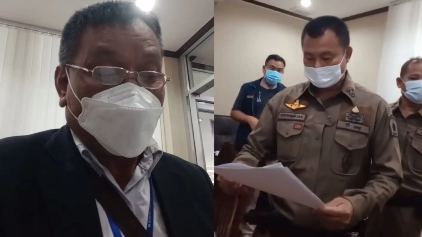 ตร.จับสมาชิกกลุ่ม "นักรบด่านเถื่อน" ระหว่างไลฟ์สดกลางโรงพัก