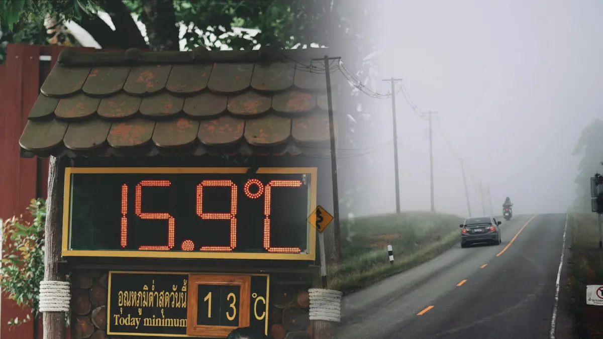 เขาใหญ่หนาวมาก อุณหภูมิลดฮวบ ต่ำสุด 13 องศาฯ เหมาะแก่การท่องเที่ยววันหยุด เขาใหญ่หนาวมาก อุณหภูมิลดฮวบ ต่ำสุด 13 องศาฯ เหมาะแก่การท่องเที่ยววันหยุด