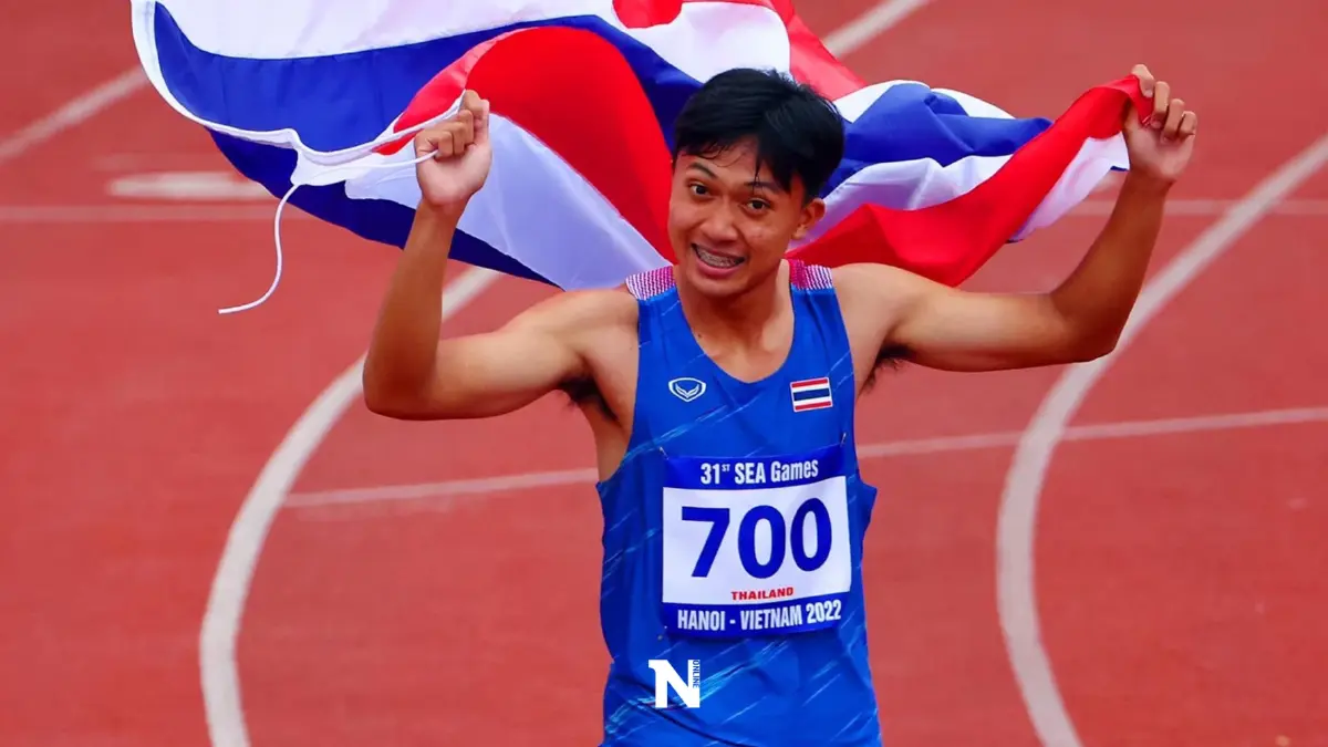‘เจ้าบิว’ ลมกรดไทย คว้าทองวิ่ง 200 เมตร ‘ซีเกมส์’