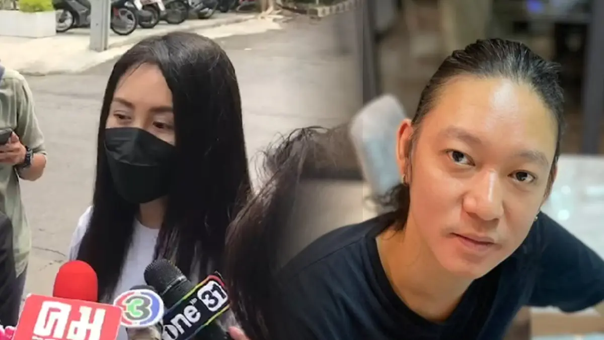 เอาจริง "แซน วิศาพัช" ควงทนายความแจ้งความ "จิน" สามีหนิงข้อหาหมิ่นประมาทฯ