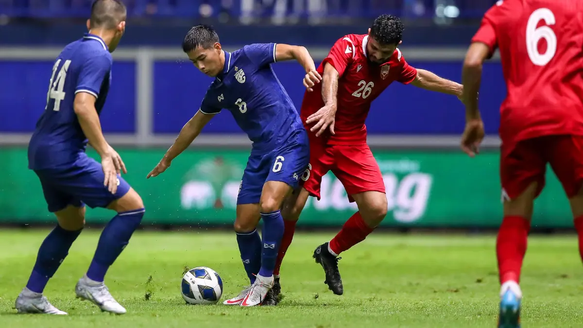"ช้างศึก"พ่ายบาห์เรน 1-2 เกมอุ่นเครื่องฟีฟ่าเดย์ "ช้างศึก"พ่ายบาห์เรน 1-2 เกมอุ่นเครื่องฟีฟ่าเดย์