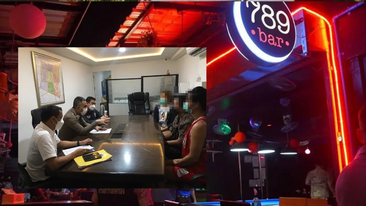 ปิด "789 บาร์" ย่านสุขุมวิท เชียร์แขก บังคับเยาวชนค้าประเวณี