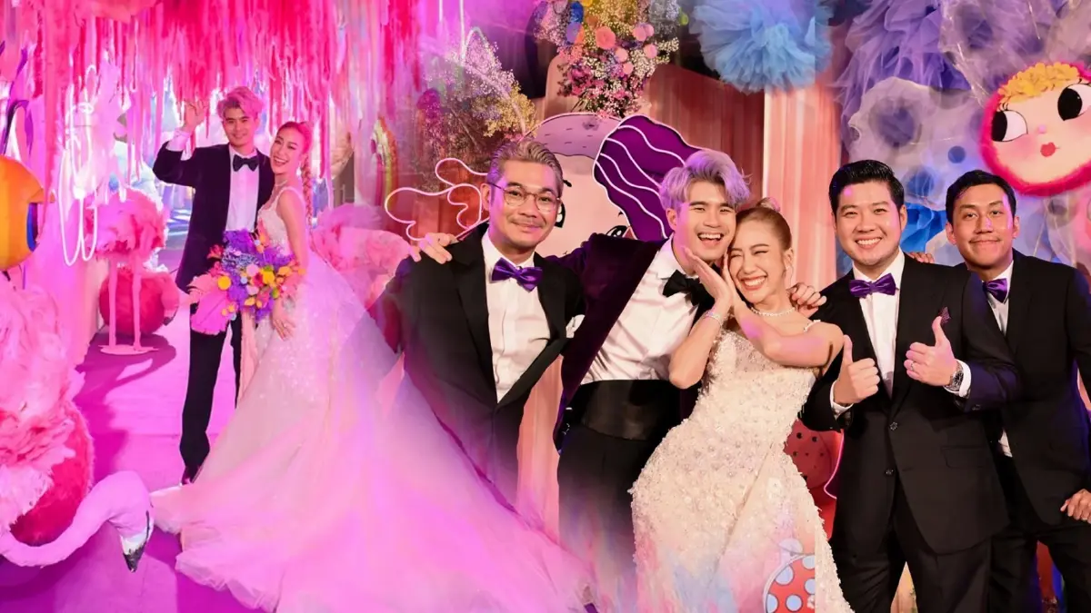 เก็บตกภาพฉลองมงคลสมรส ปณต เก็ตสึโนวา - เนะ อโณทัย คนดังร่วมงานเพียบ เก็บตกภาพฉลองมงคลสมรส ปณต เก็ตสึโนวา - เนะ อโณทัย คนดังร่วมงานเพียบ