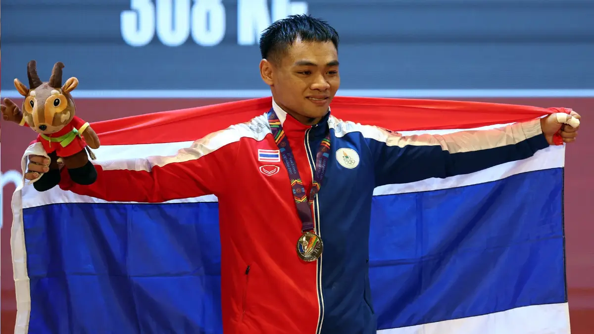 "วิษณุ"คว้าทองยกเหล็กซีเกมส์ "แนน-แต้ว"ได้เหรียญเงิน