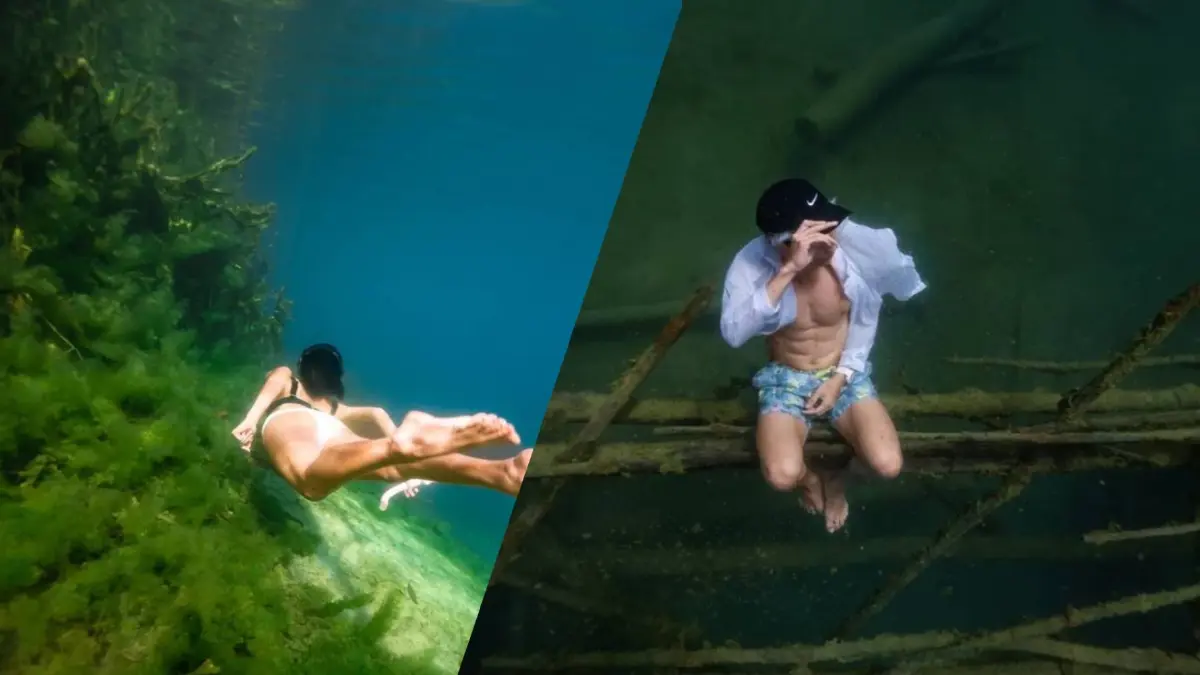 ดราม่าดำน้ำขุมน้ำท่าแตง อดีตเหมืองเก่า คุ้มไหมสวยแลกอันตราย