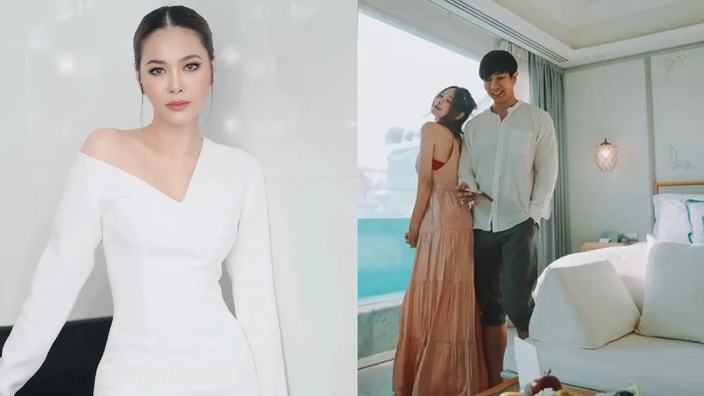 "โบวี่ อัฐมา" ควงว่าที่เจ้าบ่าว สาดความหวานก่อนแต่งงาน
